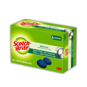 FIBRA CON JABON SCOTH BRITE 4 PZA