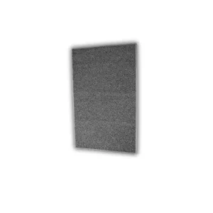 TAPETE NEGRO 70x40 CM C/ORILLA