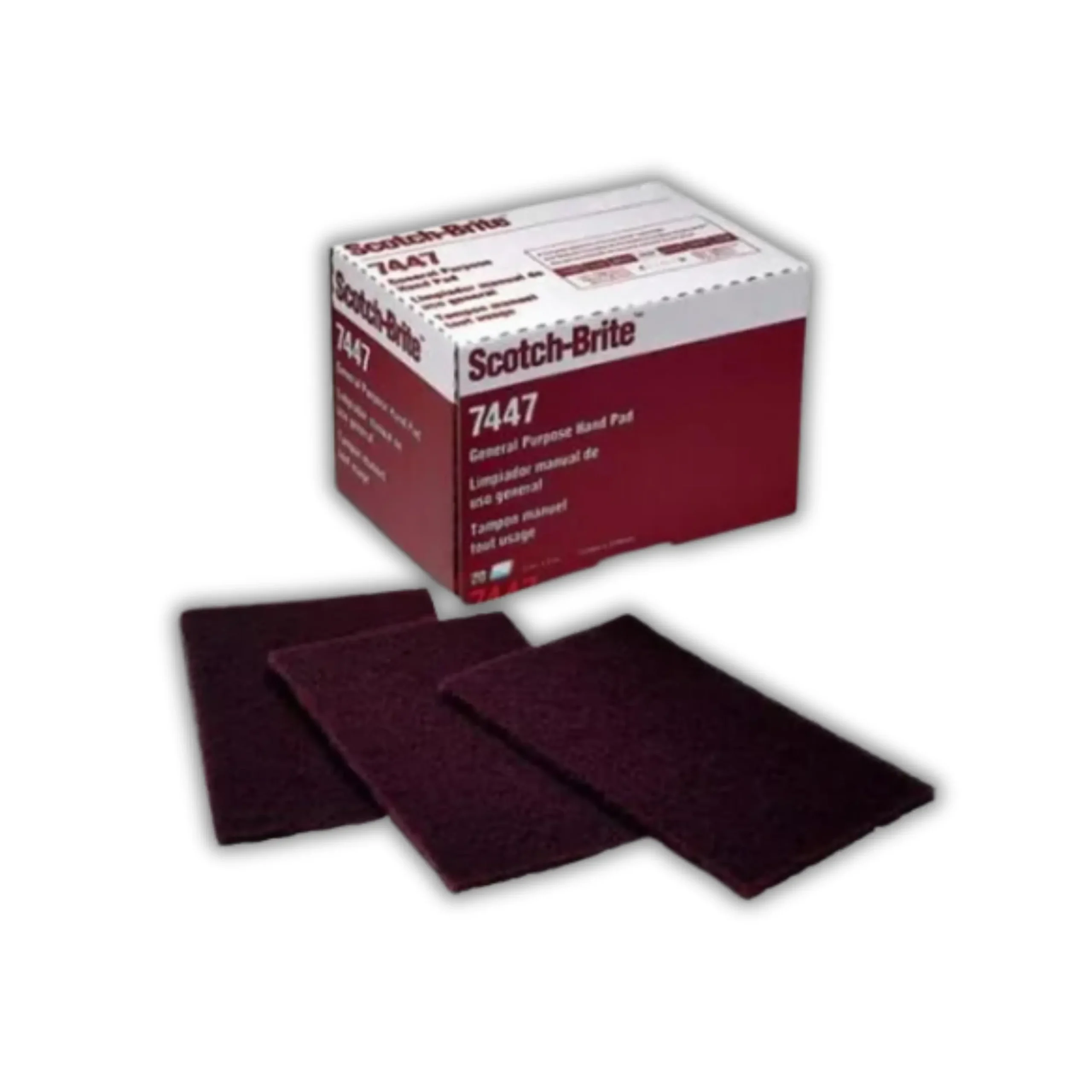 FIBRA P96 ROJO VINO 3M