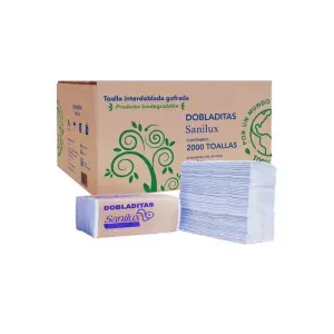 TOALLA IN DOB SANILUX BL20/100