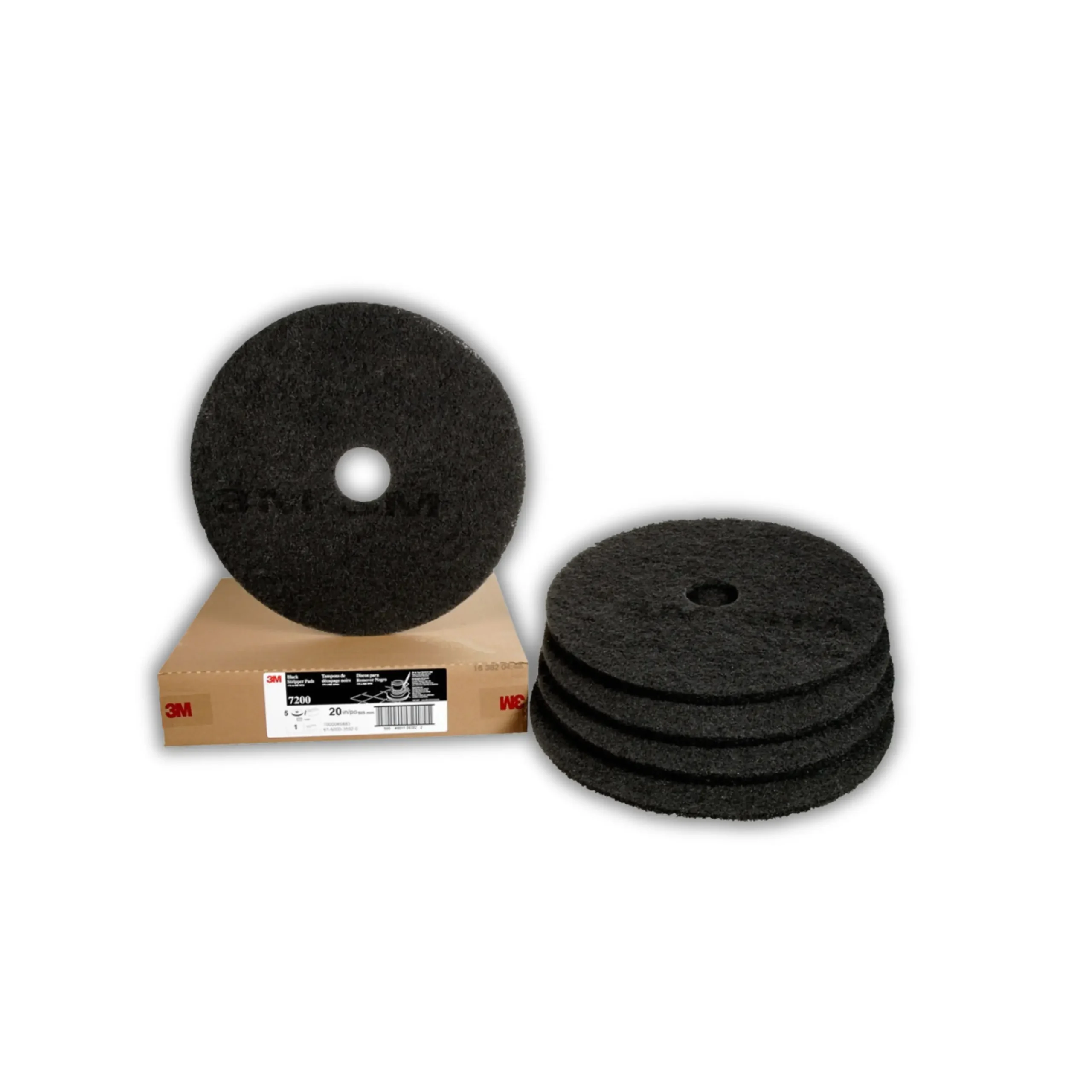 DISCO 3M 7200 SCOTCH BRITE NEGRO 19