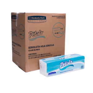 SERVILLETA PETALO C/500 HOJAS