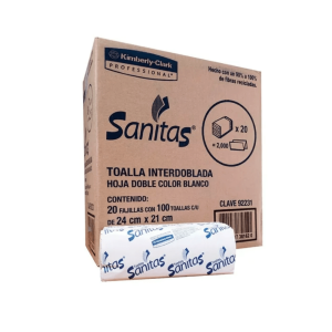 TOALLA INTERD.SANITA C/20 PAQ.